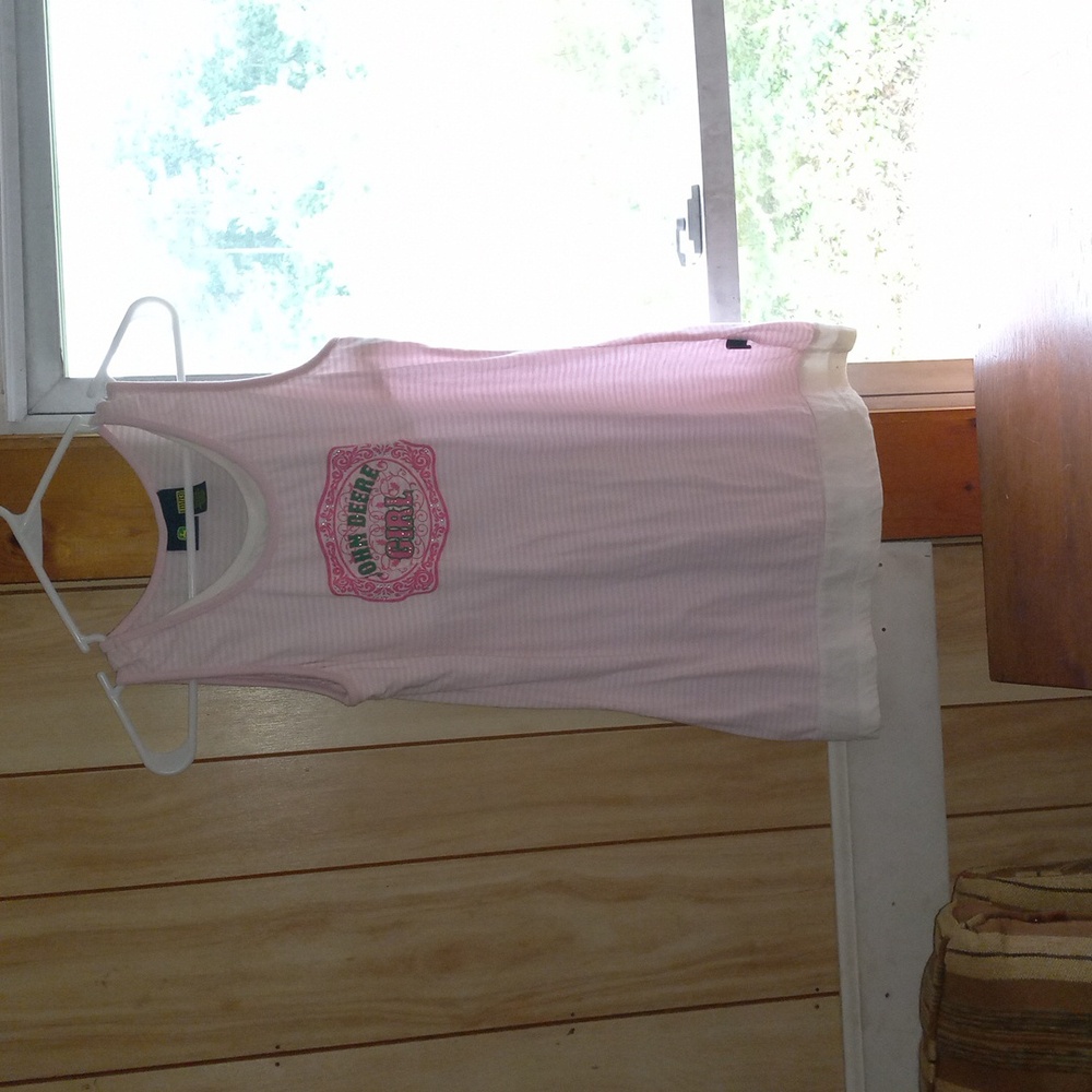 Girls large 11/13 John deere dress